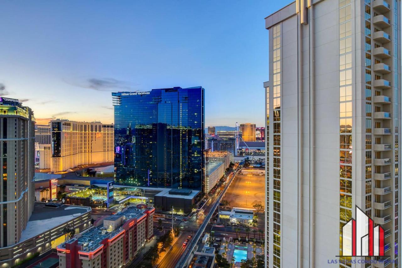 Mgm Signature-29-607 F1 Track & Strip View Balcony Las Vegas Exterior foto